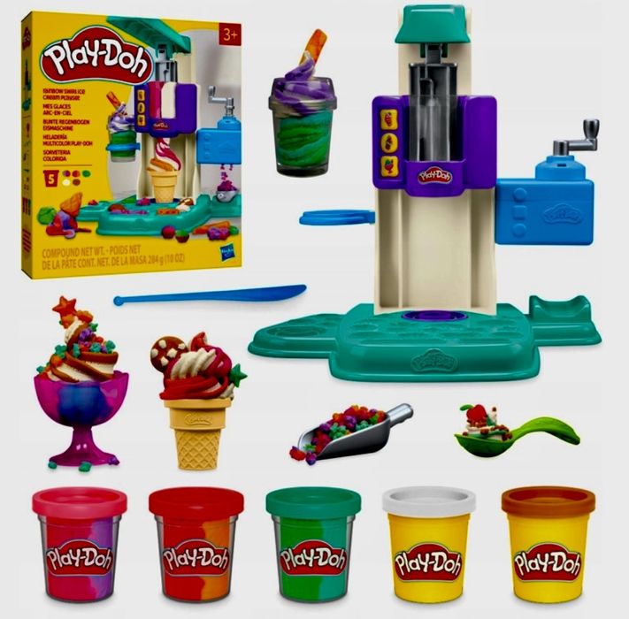 Play-Doh Ciastolina Zestaw Zakręcona Lodziarnia Hasbro