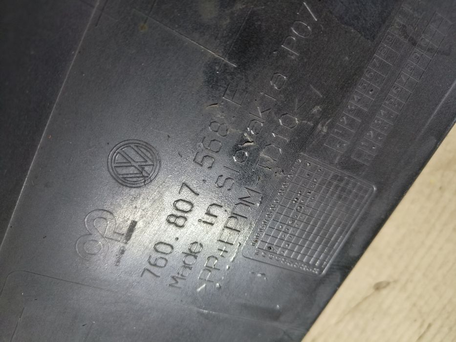 Бампер губа VW Touareg Таурег Оригинал