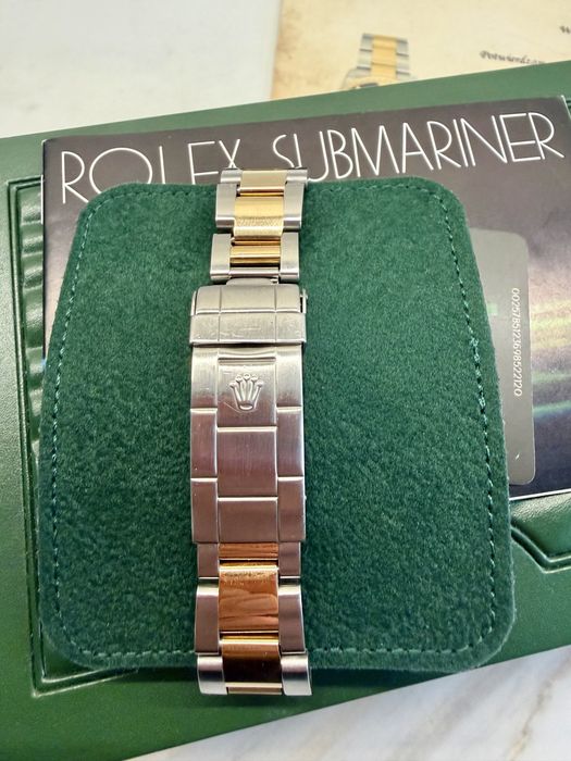 ROLEX SUBMARINER DATE 16613 – 18K GOLD / STEEL – Certyfikat  na Gearancji