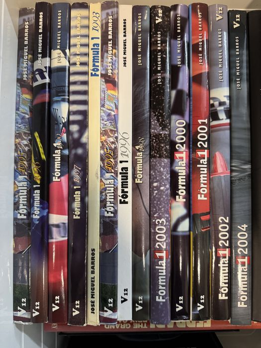 Livros Fórmula 1 - José Miguel Barros