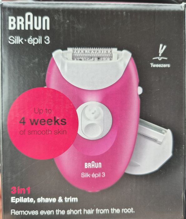 Depilator Braun Silk-épil 3 – skuteczna depilacja, super cena!