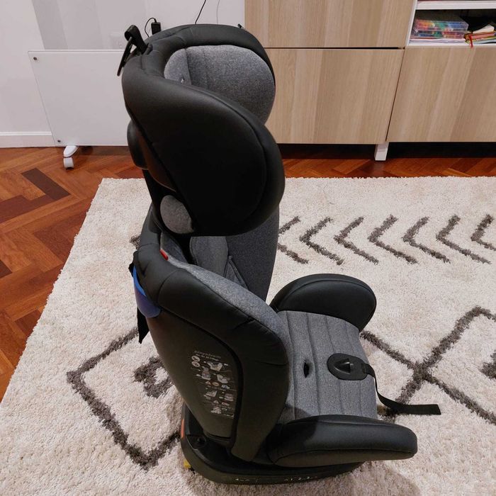 Playxtrem Cadeira Auto Revol Fix 360º 0/1/2/3 Grey