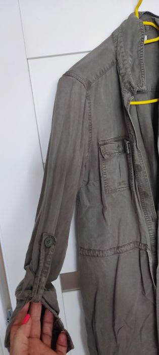 Sukienka khaki szmizjerka r.40/L
