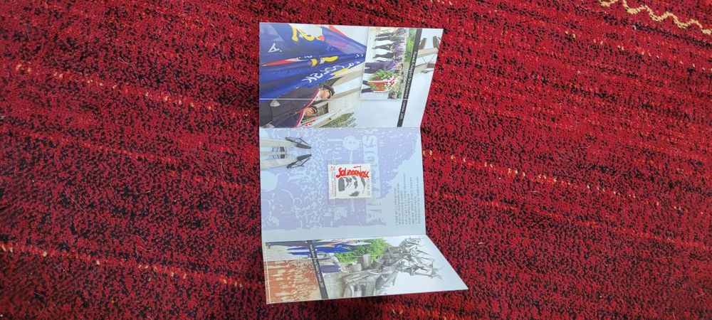 25 rocznica powstania Solidarności- znaczek pocztowy z L. Wałęsą