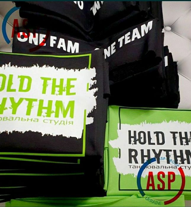 Срочная печать друк на футболках, на одежде, одязі на заказ за 1 день ...