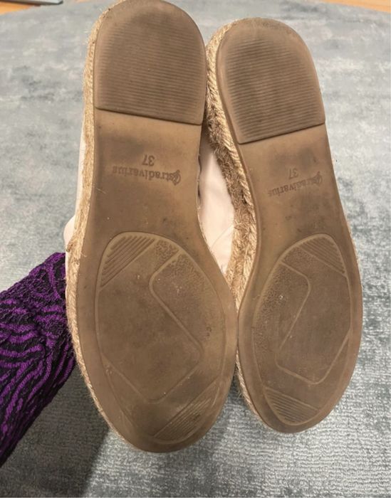 Stradivarius espadryle buty mokasyny 37 wiosna