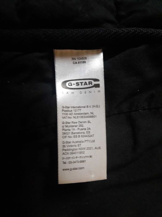 Мужская демисезонная куртка g-star raw 3301