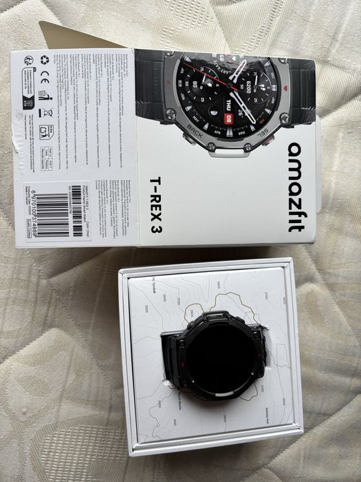 Relogio amazfit TREX 3 em estado de novo com caixa e fatura