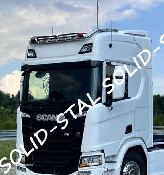 Orurowanie GÓRNE malowane proszkowo CZARNE Scania R / S  NG Producent