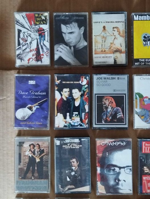 Várias Cassetes Antigas Internacionais #C02L03