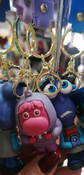 Porta chaves das emoções  Divertida Mente