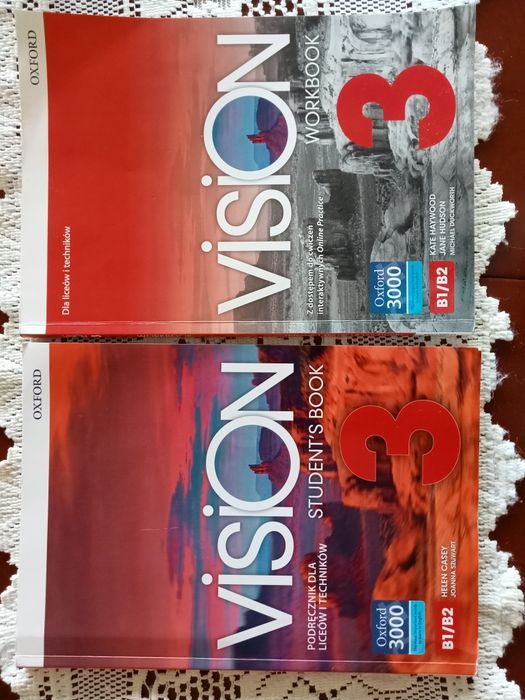 Vision 3 książka i ćwiczenia  do języka angielskiego B1/B2