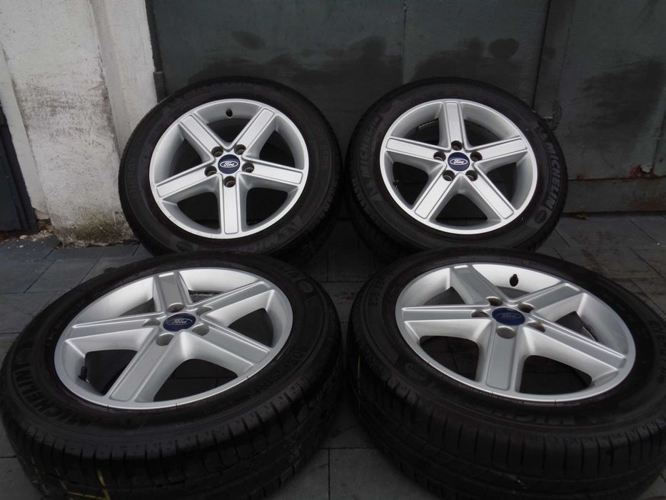 Oryginalne alufelgi FORD Focus 16 cali 5x108, VOLVO + opony letnie