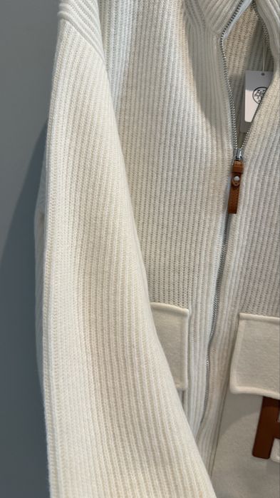 Sweter hermes kardigan