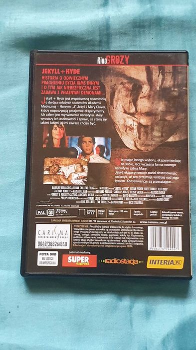 Jekyll  Hyde  DVD