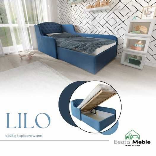 Łóżko dla dzieci  z pojemnikiem na wymiar  LILO 80 x 200 cm | Raty 0 %
