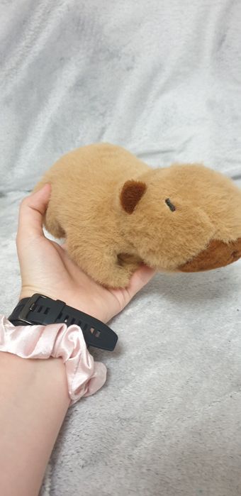 Mięciutka pluszowa kapibara – przyczepna do ręki