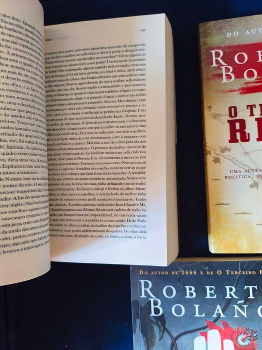 Lote 3 Livros Roberto Bolaño - 2666 + 2 Outros (Quetzal Editores)