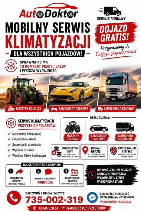 Mobilny Serwis klimatyzacji