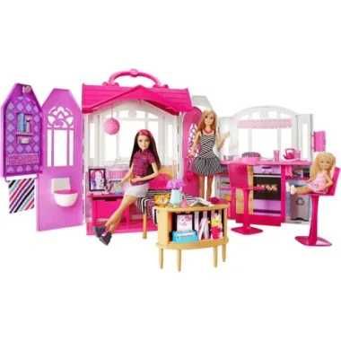 Будинок  barbie mattel оригінал, переносний, компактний