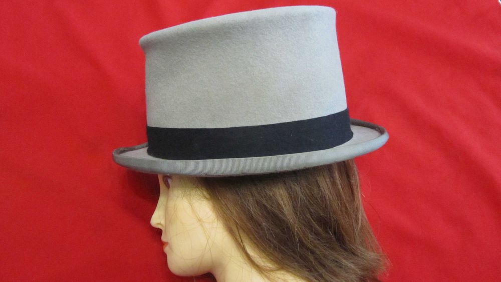Шляпа-цылиндр,винтаж,фетр-''WEGENER''