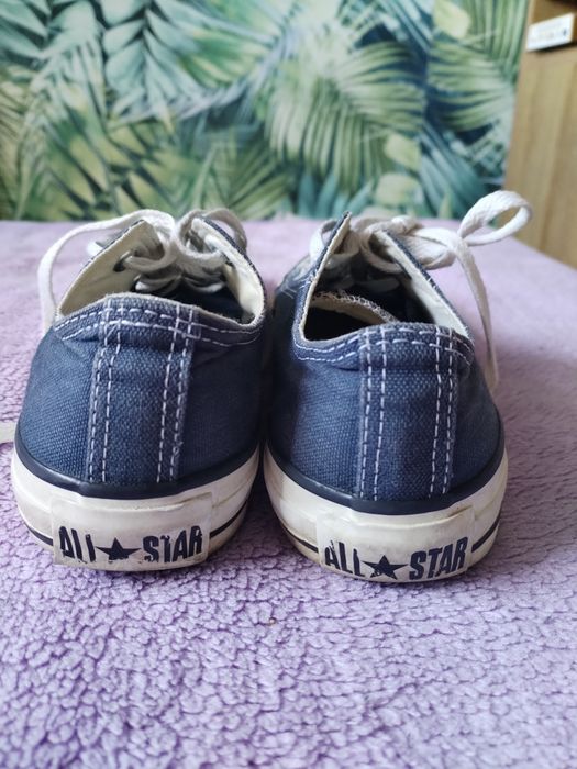 Buty converse niebieskie