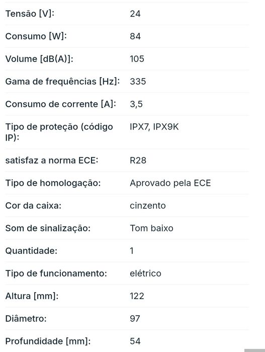 Hella Buzinas 2x 3AL 002 952-871 NOVAS !!!