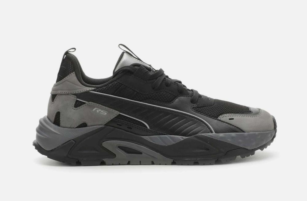 Чоловічі кросівки PUMA RS-Trck Slate (391577-01), чорні, розмір 46 / US 12 / 30 см
