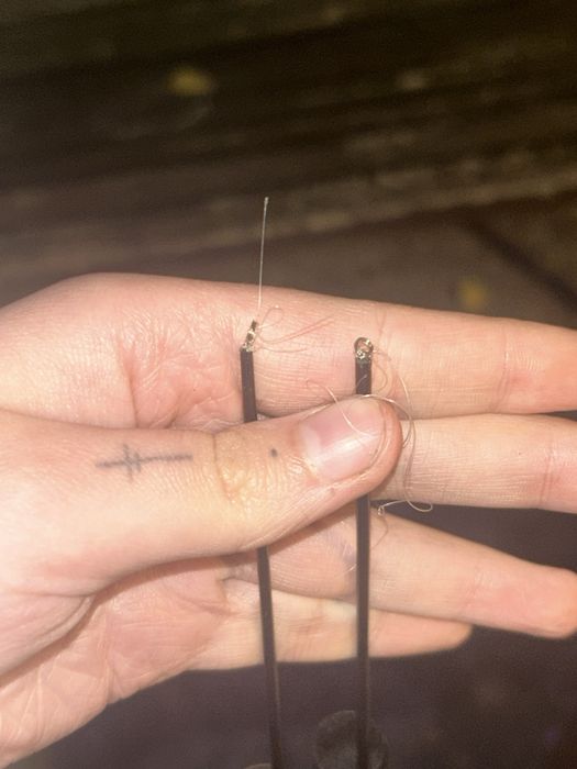 2 baty wędkarskie