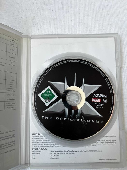 X-Men The official game - PC, z polskiej dystrybucji