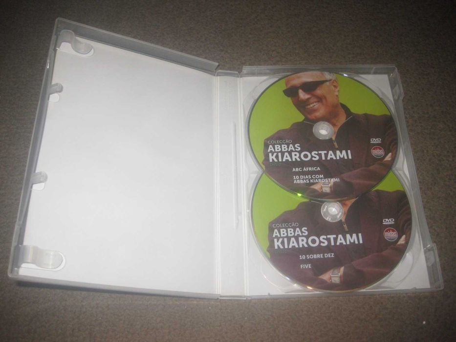 Colecção com 4 Filmes em DVD de Abbas Kiarostami, com Box Arquivadora!