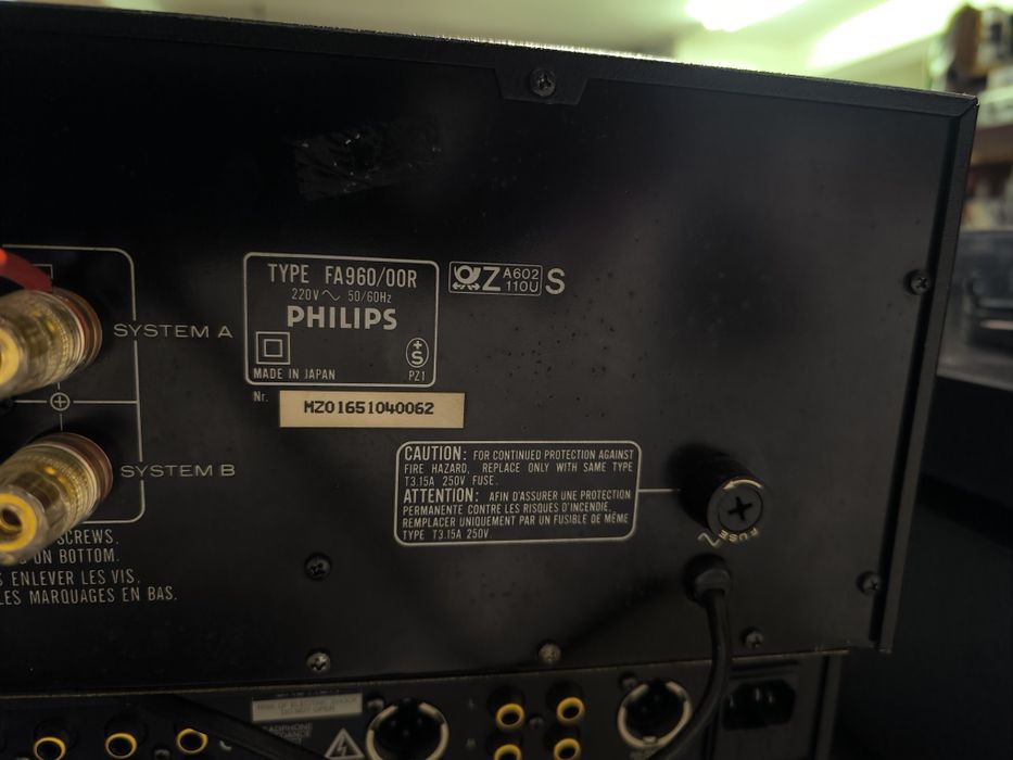 Amplificador Philips FA960 / Marantz PM84