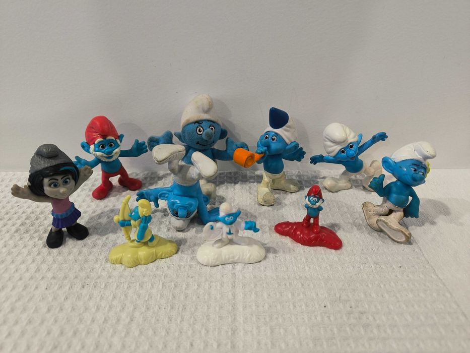 Coleção Figuras Smurfs