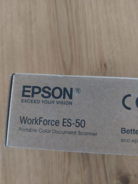 OKAZJA Epson WorkForce ES-50 – przenośny skaner A4 | NOWY