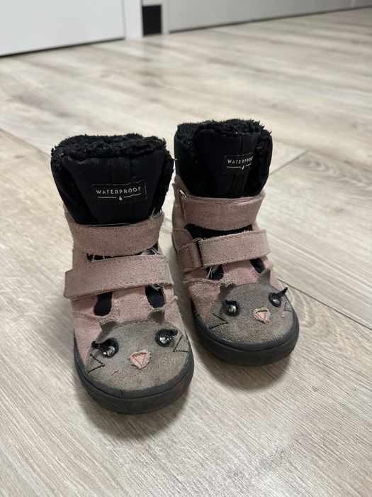 Buty zimowe, sniegowce Mrugala Mali rozm 25