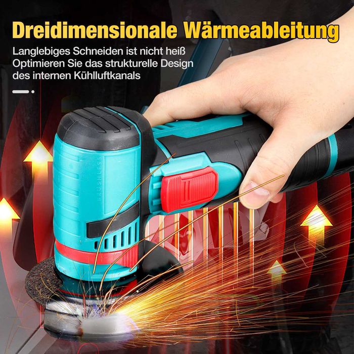 PORTES GRATIS - Rebarbadora com 2x Bateria com Acessórios