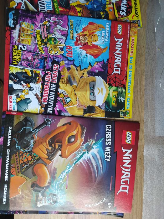 Komiks ninjago 3 szt 1 zł