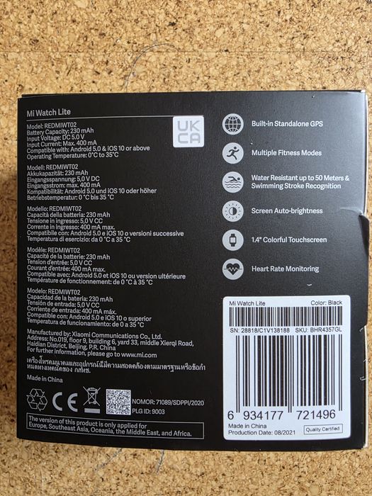 Vendo Mi Watch Lite