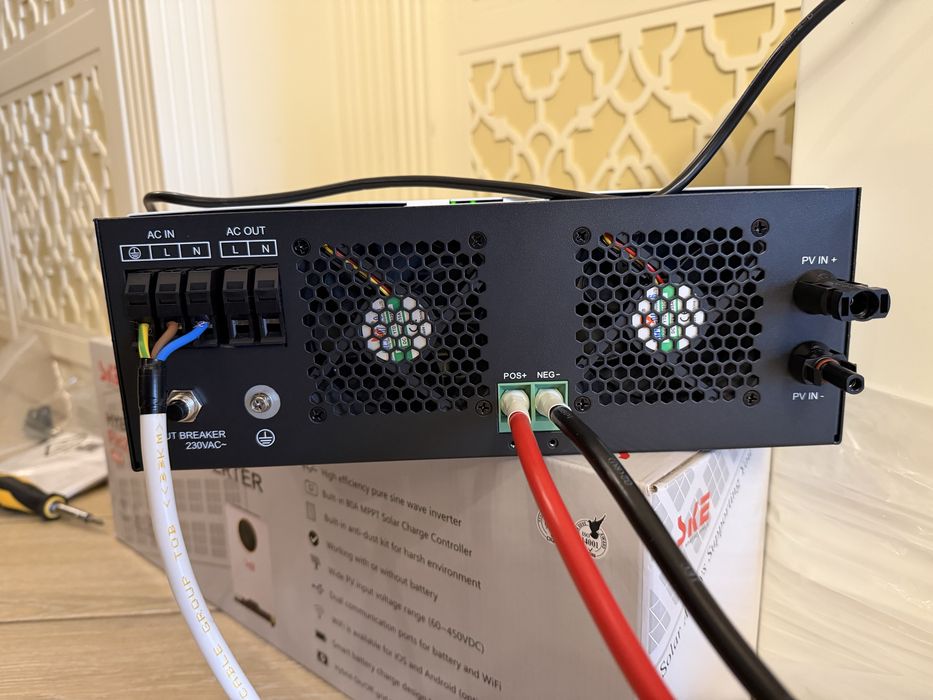 Інвертор + батарея SKE 6.2кВт / 5.12кВт·год — готова система під ключ