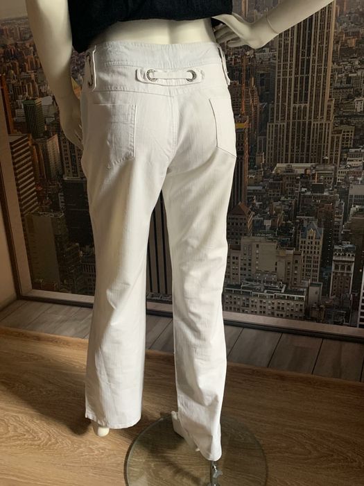 Брюки белые, котон, хлопок