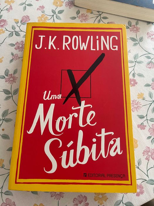 Livro "Uma Morte Súbita"