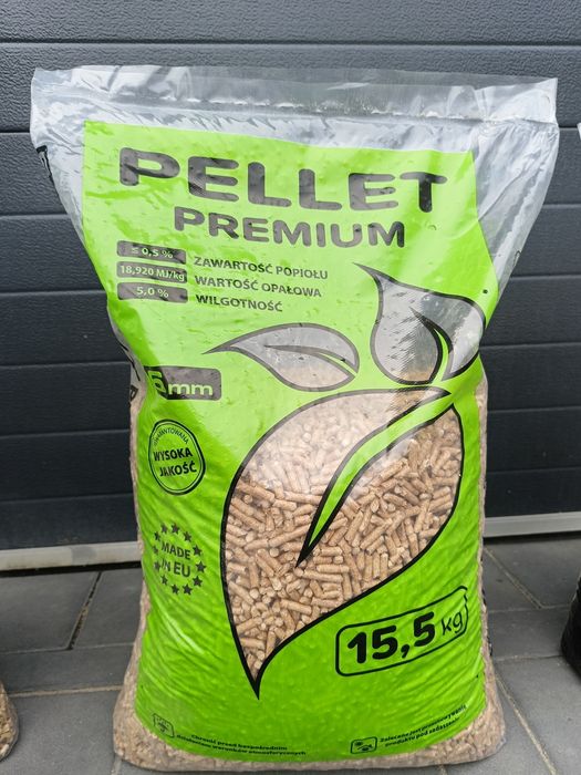 Pellet Alan, Igła, przemysłowy A1 A2 6mm En A1 plus Premium sosna transport