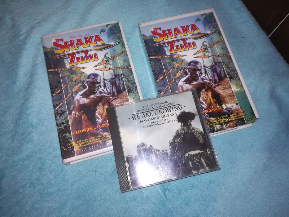 Shaka Zulu VHS 1987 + Soundtrack CD