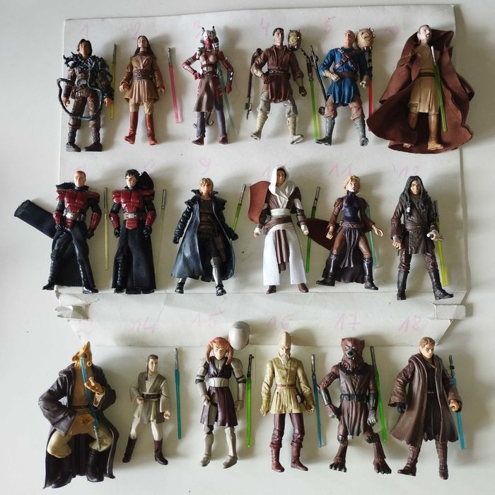 Figurki Star Wars-zestaw 3 figurek Jedi