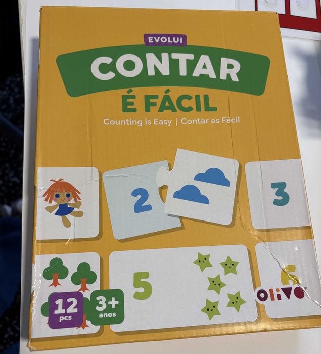 Jogo Educativo - Contar é fácil - EVOLUI - 3+ anos