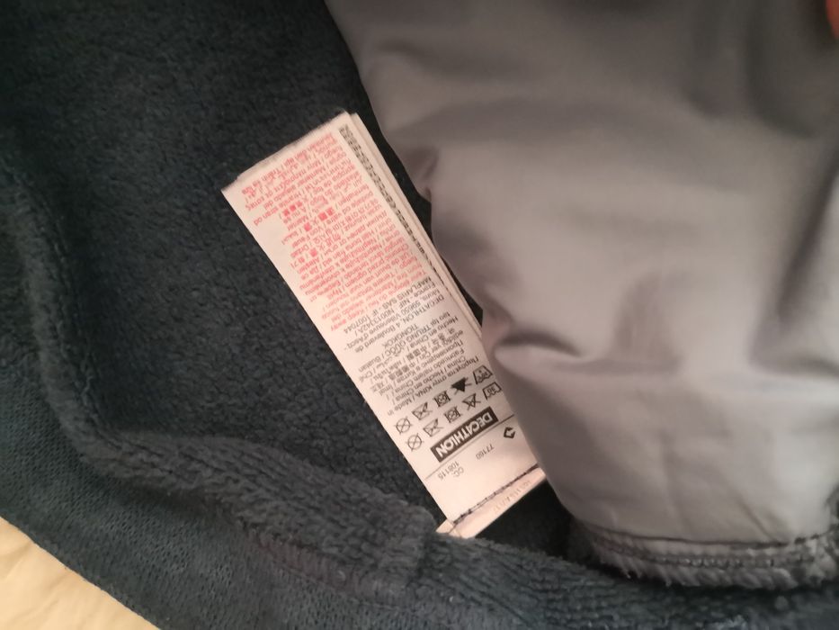 Bluza hybrydowa Quechua z kapturem rozm M