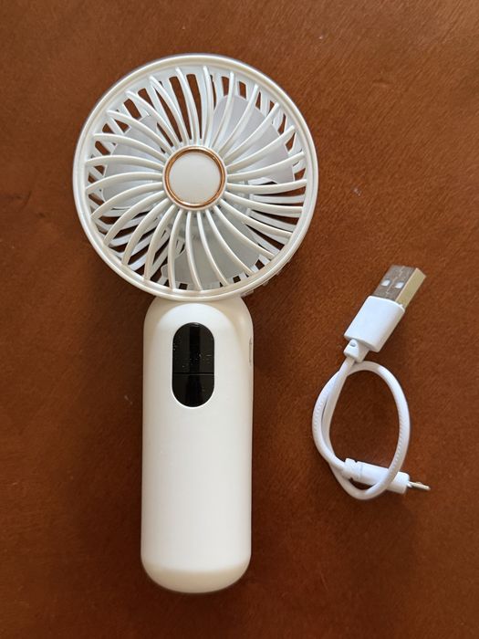 Mini Ventoinha Portátil Recarregável USB – 3 Velocidades