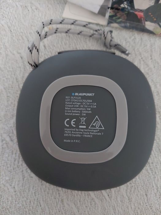 Blaupunkt Głośnik Bluetooth z radiem.Nowy.