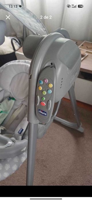Espreguiçadeira Baloiço Chicco bebé