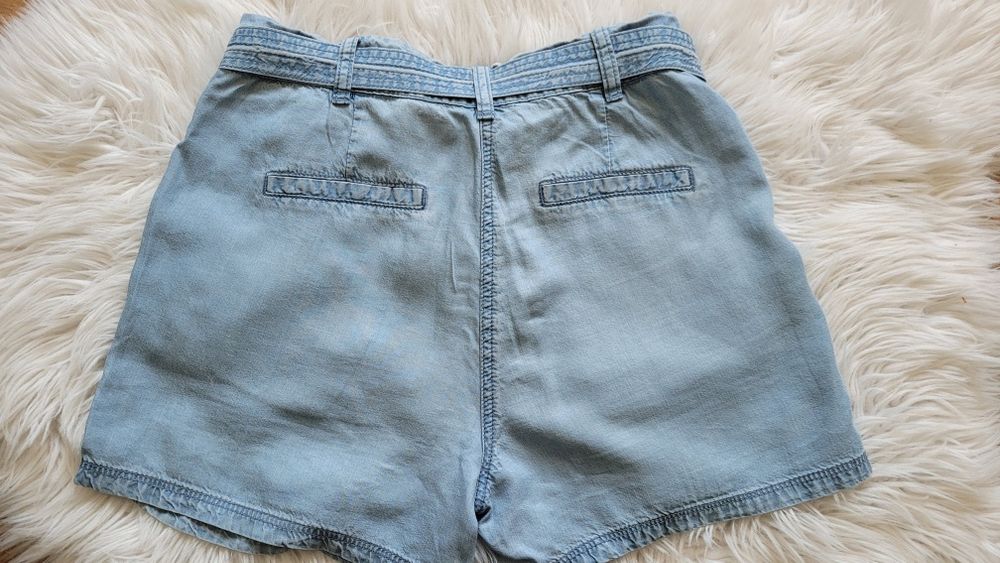 niebieskie szorty damskie Reserved r. 36